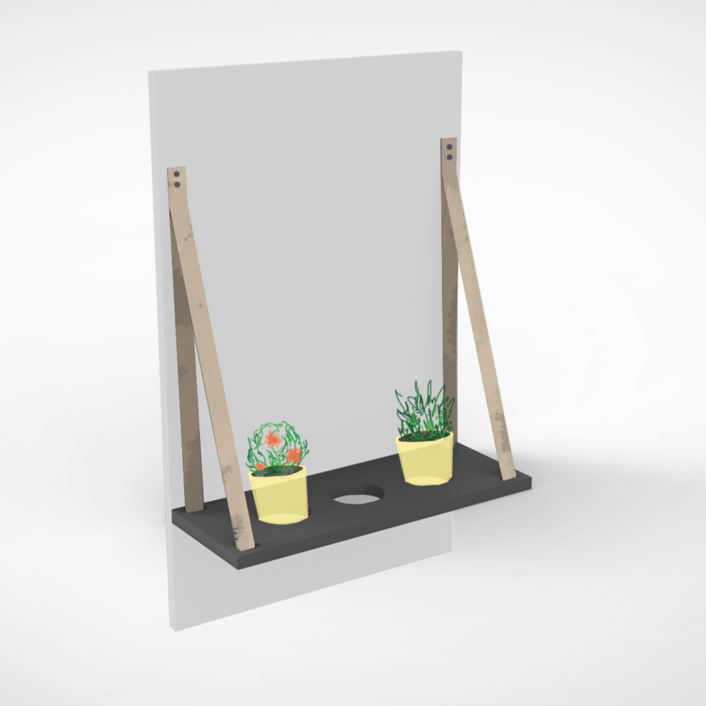 Recnorec_Porte plante suspendue